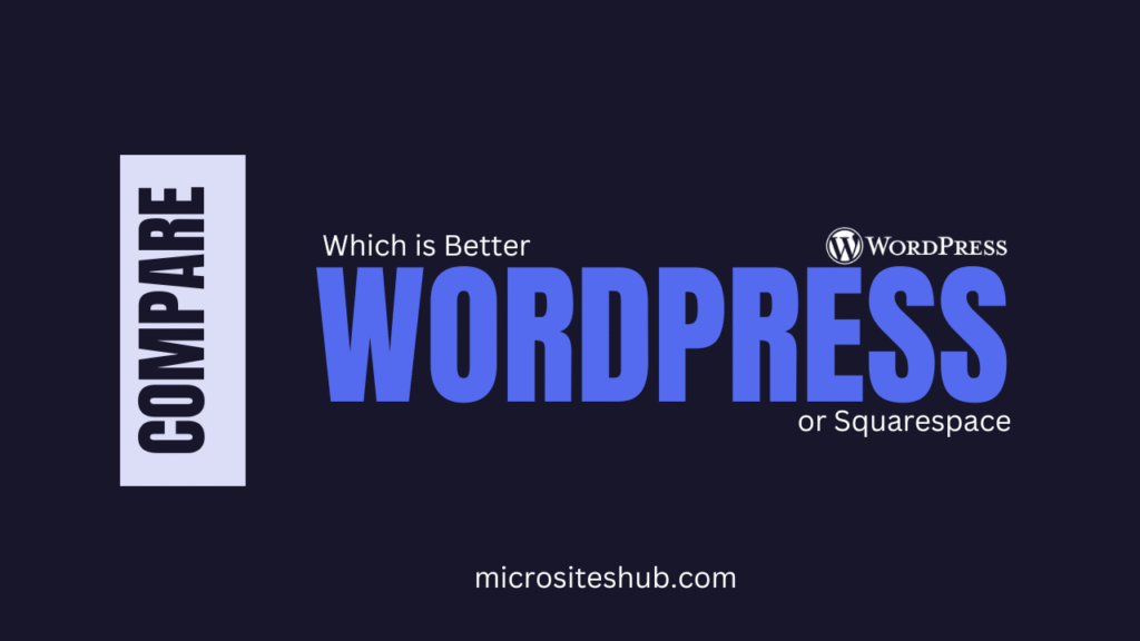 WordPress vs Squarespace