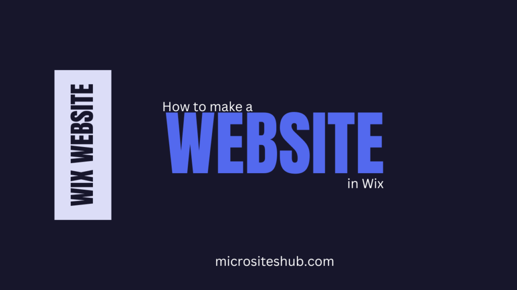 Website in Wix